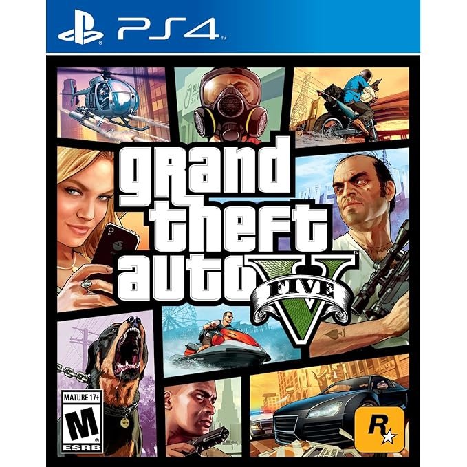 لعبة grand theft auto – for PS4