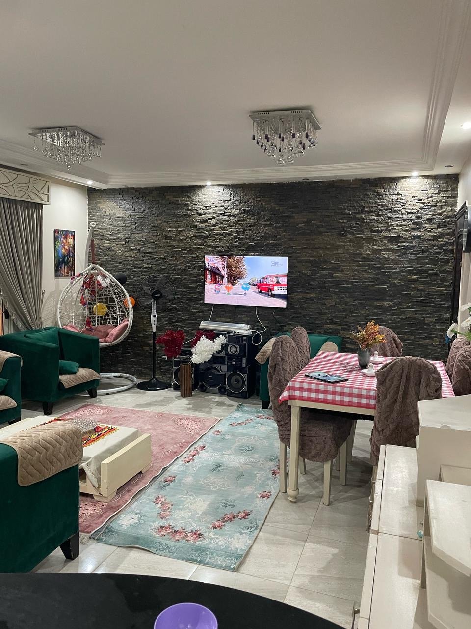 شقة متشطبة ١٢٠ م