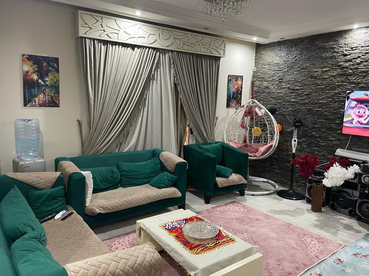 شقة متشطبة ١٢٠ م