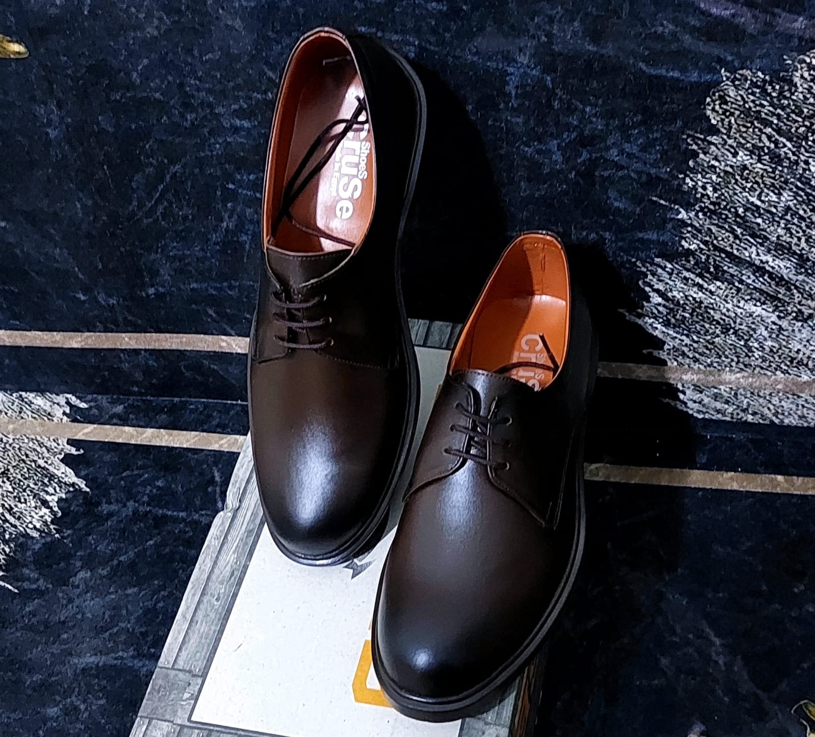 جزمة رجالي فورمال برباط – موديل عصري وشيك