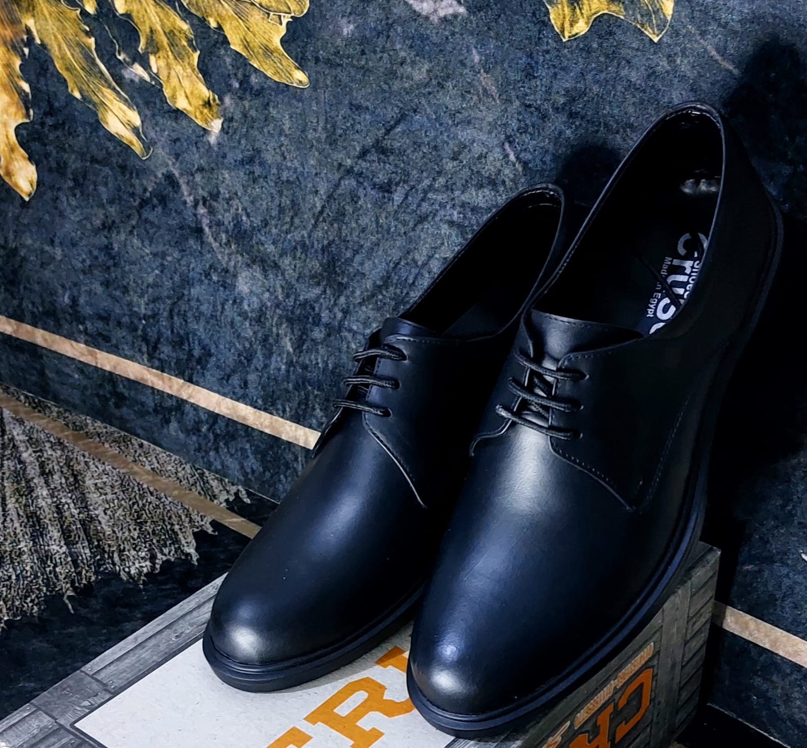 جزمة رجالي فورمال برباط – موديل عصري وشيك