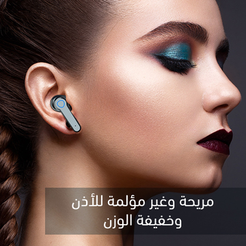 سماعة بلوتوث M19 – إصدار V5.1 BT Wireless – بشاشة ديجيتال عرض البطارية 🔥🎧