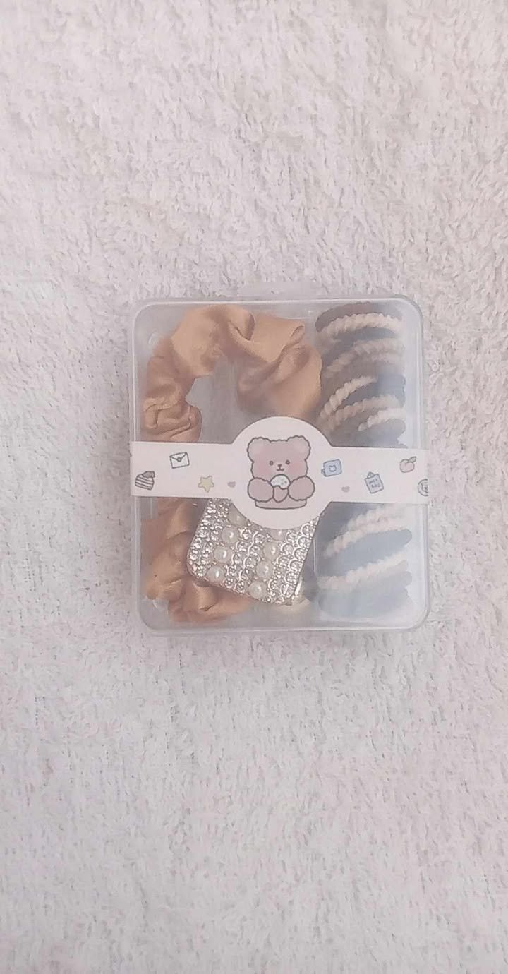 توك استيك للاطفال من الستان والخرز