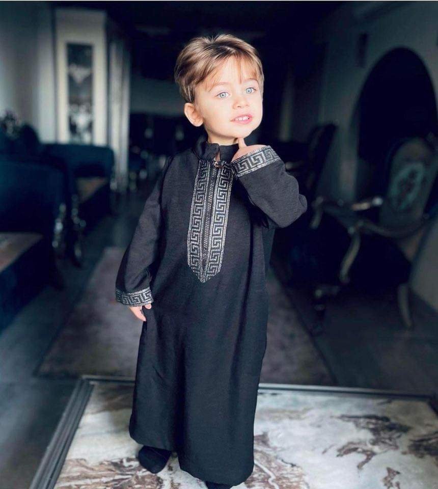 عبايه اطفال كتان مستورد