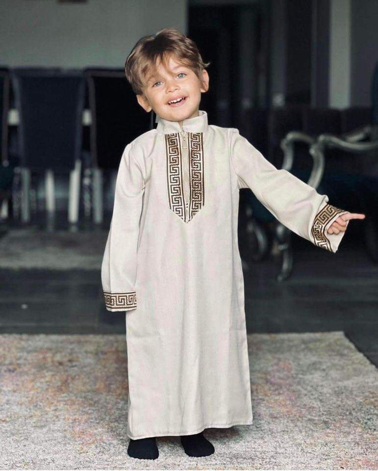 عبايه اطفال كتان مستورد