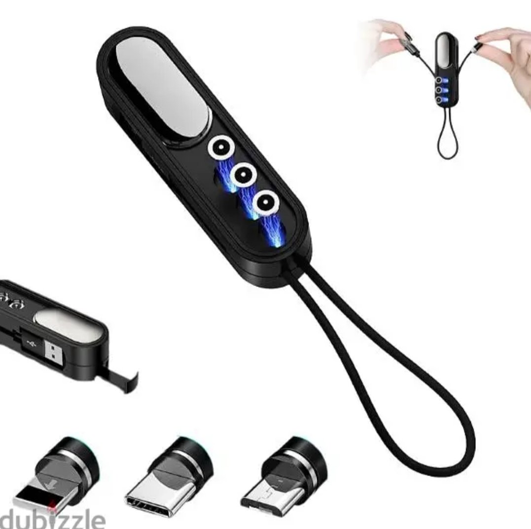 عرض 2 سماعة بلوتوث و وصلة متعدده مغناطيس