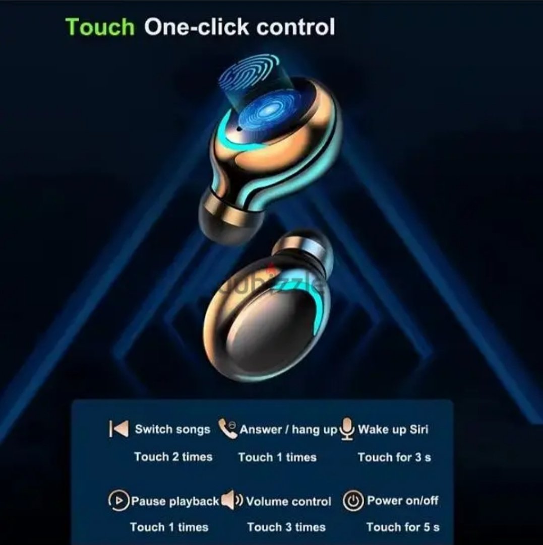 عرض 2 سماعة بلوتوث و وصلة متعدده مغناطيس