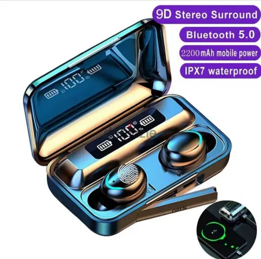 عرض 2 سماعة بلوتوث و وصلة متعدده مغناطيس